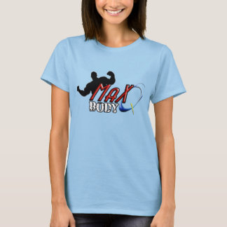 Max-Q Body Dam Burnout T-Shirt (Passande), Vinta