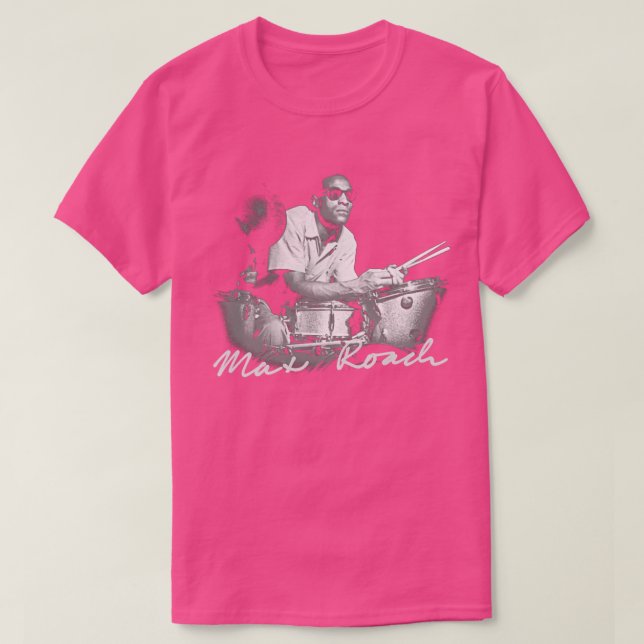 Max Roach T Shirt (Design framsida)