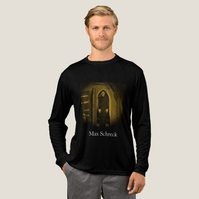 Max Schreck - födelsedag av dolda filmstjärnor T Shirt (Hel framsida)