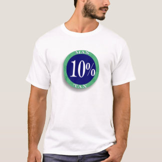 Max skatt, mervärdeskatt, medborgareförsäkring 10% t-shirt