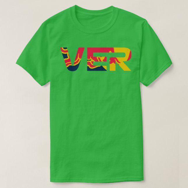 Max Verstappen-logotyp T Shirt (Design framsida)