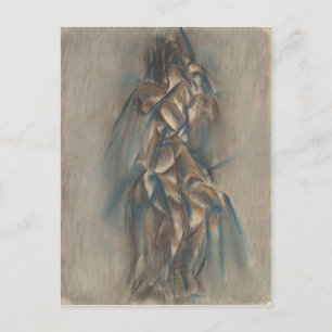 Max Weber Cubism Painting Vykort