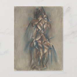 Max Weber Cubism Painting Vykort