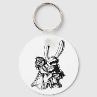 Max yells till Sam Nyckelring