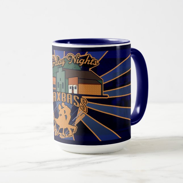 Maxbass lördagskväll mugg (Framsida höger)