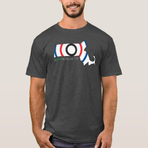 MAXEACHUSETTS-grå färg T Shirt