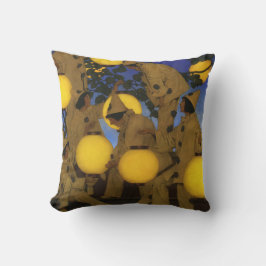 Maxfield Parrish art style Kudde