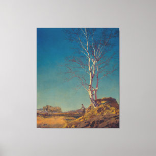 Maxfield Parrish Canvastryck