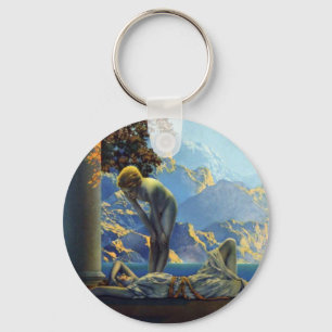 Maxfield Parrish Daybrott Nyckelring