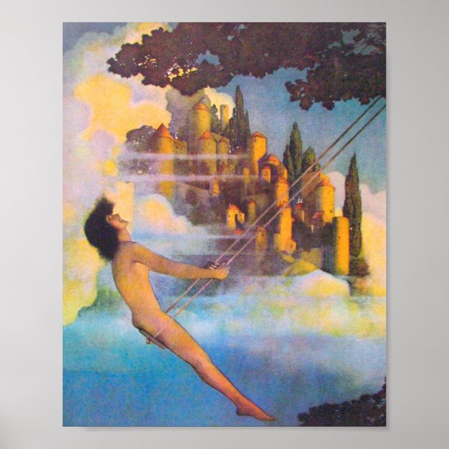 Maxfield Parrish Dinky Bird Poster (Framsidan)