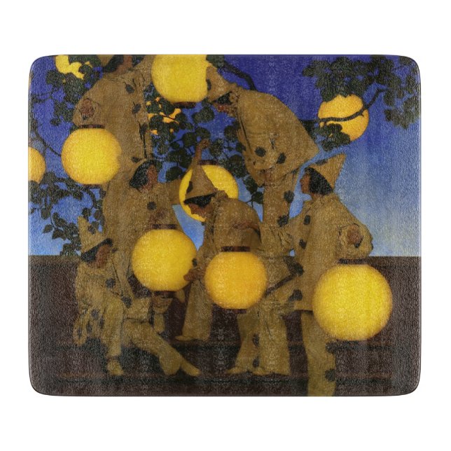 Maxfield Parrish Fackelbärare 1908 Vintage (Framsidan)