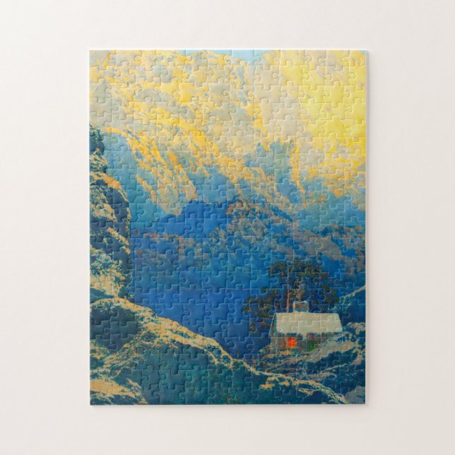 Maxfield Parrish kommer undan från 1941 Pussel (Vertikal)