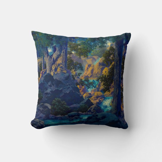 Maxfield Parrish konststil Kudde (Framsida)