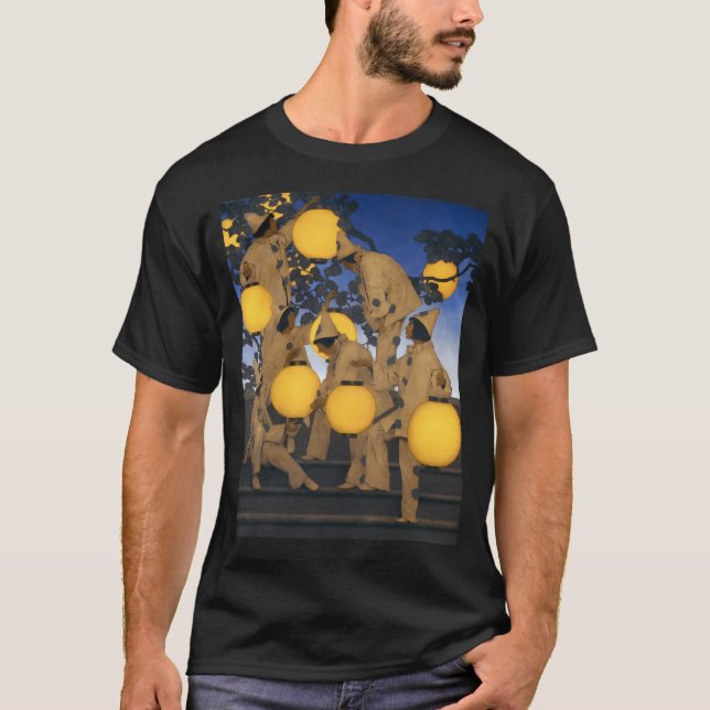 Maxfield Parrish - Lantern T Shirt (Framsida)