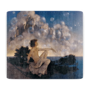 Maxfield Parrish Luftslott 1904 Vintage Fantasy