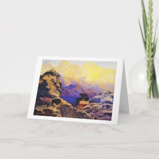 Maxfield Parrish som får i väg från all den, 1941 Kort