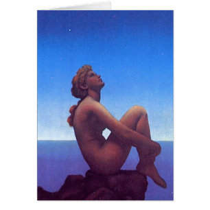 "Maxfield Parrish stjärnor ", Hälsningskort