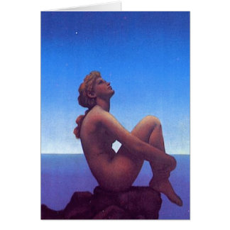 "Maxfield Parrish stjärnor ", Hälsningskort