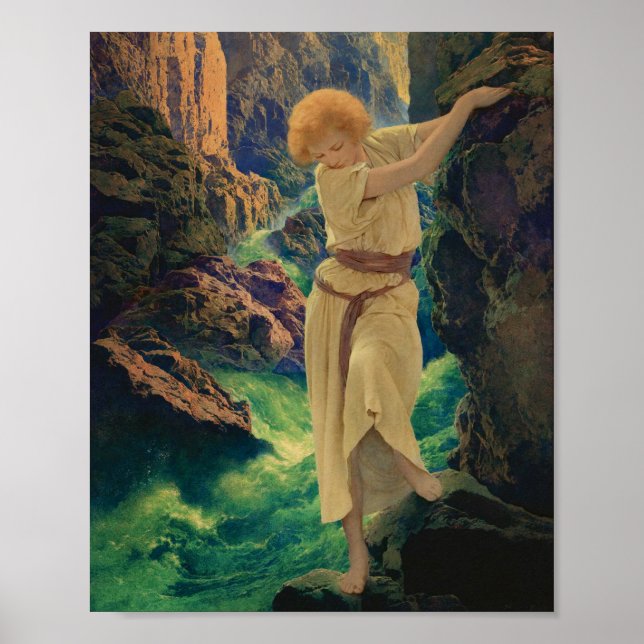 Maxfield Parrish the Canyon Poster (Framsidan)