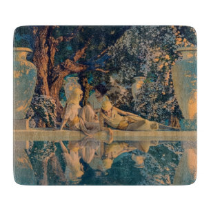 Maxfield Parrish The Garden of Allah 1918 Finkonst