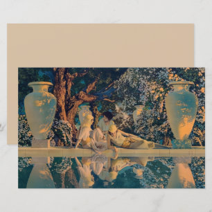 Maxfield Parrish The Garden of Allah 1918 Finkonst