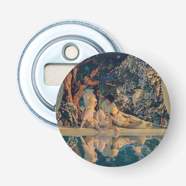 Maxfield Parrish The Garden of Allah 1918 Finkonst Flasköppnare (Framsidan)