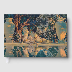 Maxfield Parrish The Garden of Allah 1918 Finkonst Gästböcker