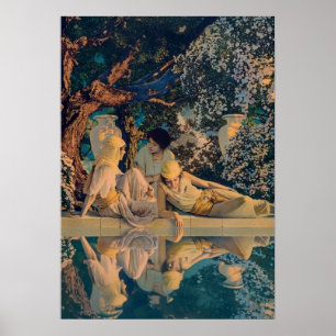 Maxfield Parrish The Garden of Allah 1918 Finkonst Poster