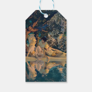Maxfield Parrish The Garden of Allah 1918 Finkonst Presentetikett