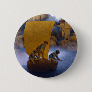 Maxfield Parrish Wynken Blynken och Nod Knapp