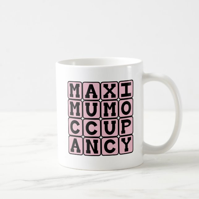 Maximal Beläggning, Roligt Graviditet Kaffemugg (Höger)