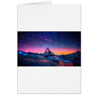 Maximal vinternattkick hälsningskort