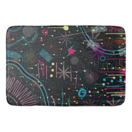 Maximalist Abstract Expression  Badrumsmatta