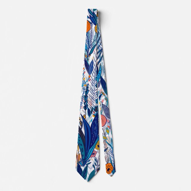 Maximalist Blue Floral Slips (Framsida)