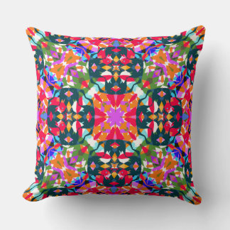 Maximalist God jul Modern Colorful Decor Kudde