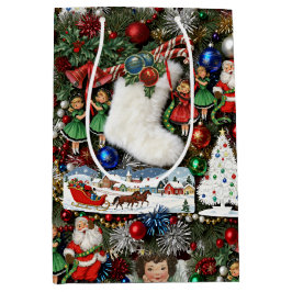 Maximalist Retro Christmas Collage