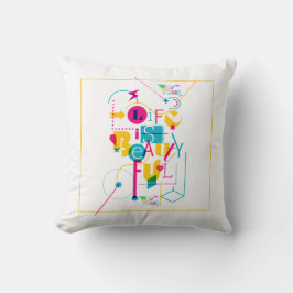 Maximalistdesign för skarpa personligheter kudde