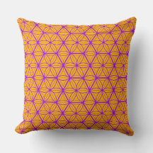 Maximalistisk Geometrisk Kuddvar - Lila &