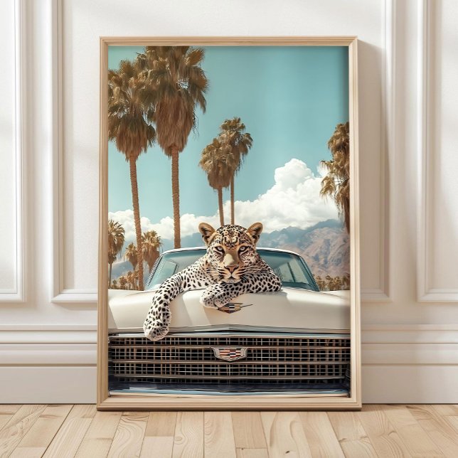 Maximalistisk Leopardtryck, Lyxig Leopard Affisch (Skapare uppladdad)