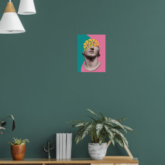Maximalistisk Modern Groovy Väggkonst