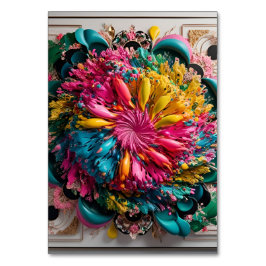 Maximalistisk, utskrivbar, elektronisk Abstrakt, f Bordsnummer