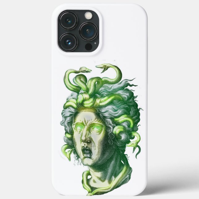 Maximalt antal Caseser för Glow Medusa Head iPhone (Baksida)