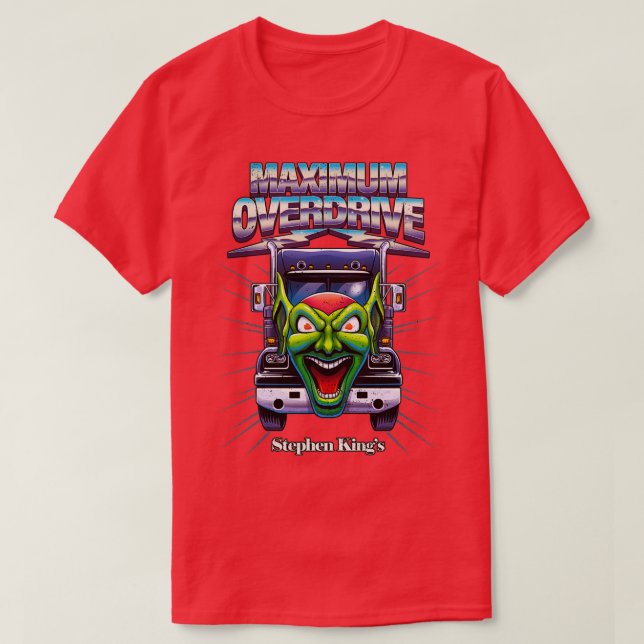 Maximalt överlagringsgoblin Lastbil T Shirt (Design framsida)