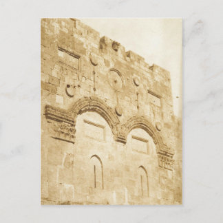 Maxime du Camp - Golden Grind i Jerusalem Vykort
