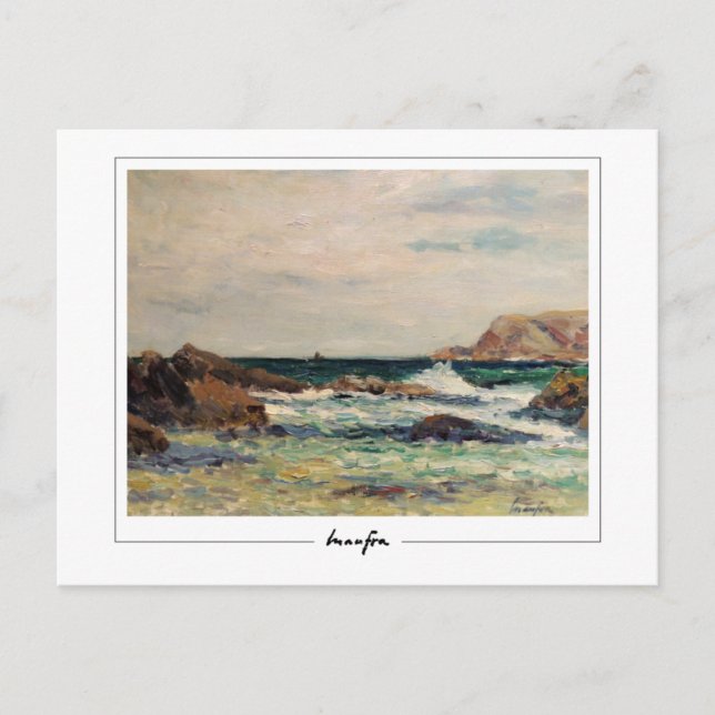 Maxime Maufra #162 - Fin Art Postcard Vykort (Framsida)