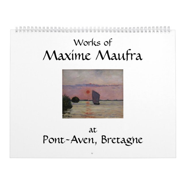 Maxime Maufra 2020 Impressionist Art Calendar Kalender (Omslag)