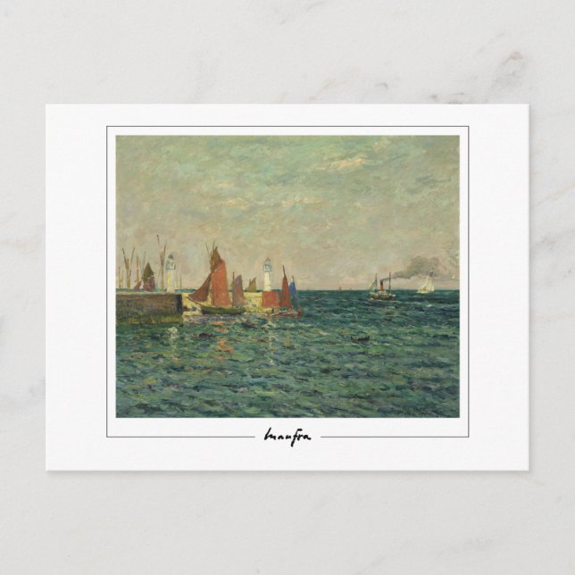 Maxime Maufra #3 - Finkonst Postkort Vykort (Framsida)