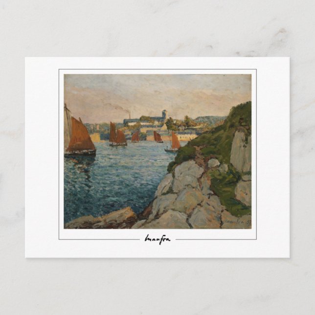 Maxime Maufra #8 - Finkonstkort Vykort (Framsida)