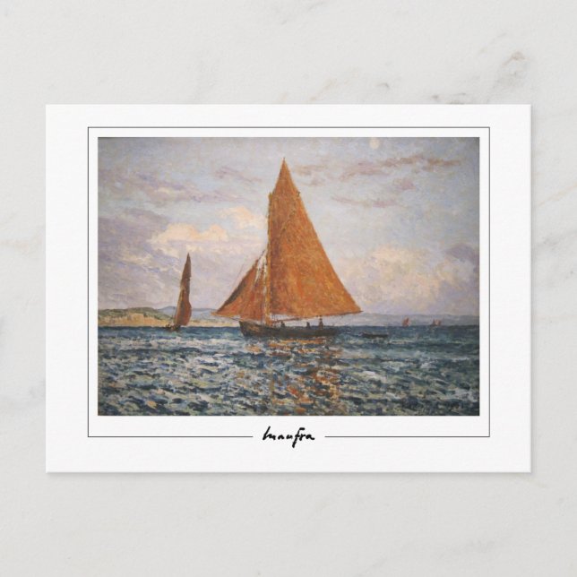 Maxime Maufra #93 - Fin Art Postcard Vykort (Framsida)