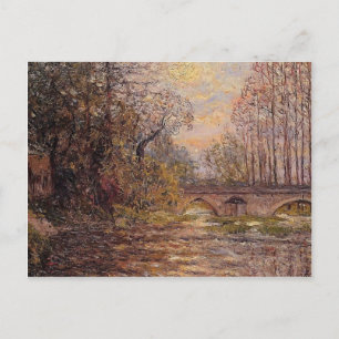 Maxime Maufra- Sunset på Loire Vykort